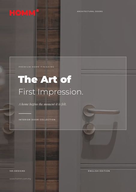 H-Series Interior Doors catalogue cover