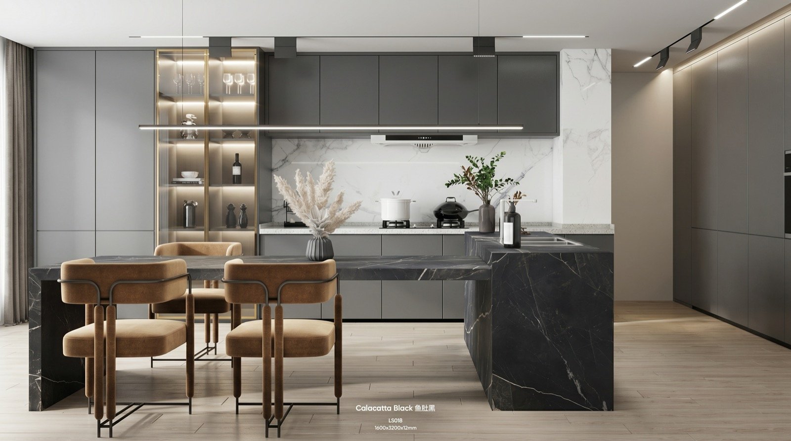 HOMM Calacatta Black